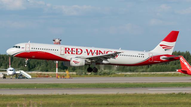 VP-BRW:Airbus A321:Red Wings Airlines